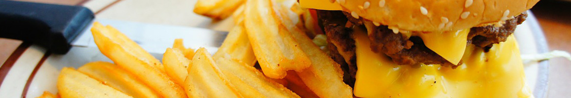 Eating Burger Pub Food at Little Busters Sport Bar & Grill restaurant in Derby, KS.